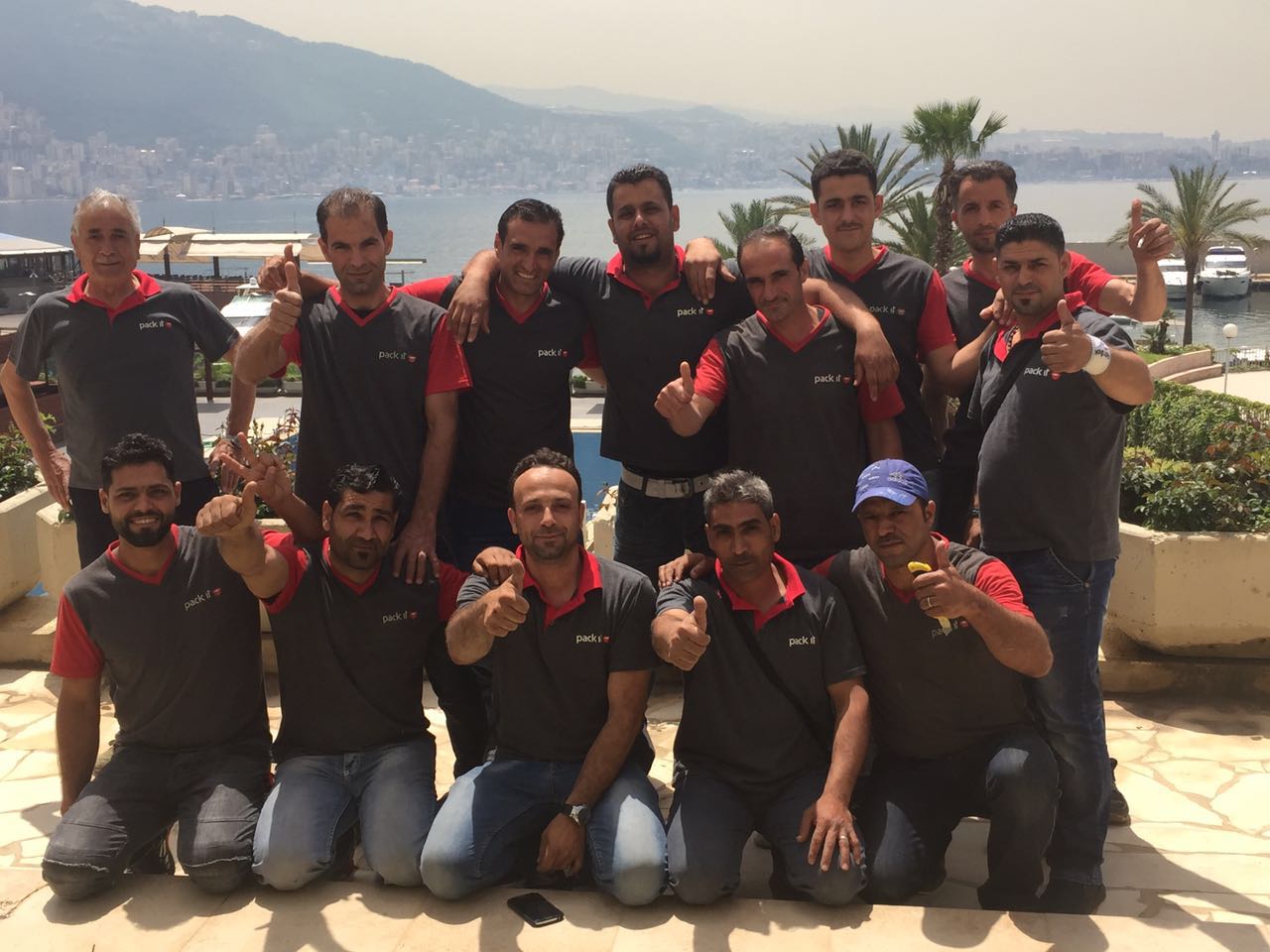 The Pack It team